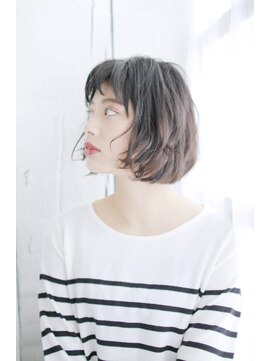 シュシュット(chouchoute) オン眉デザインカラー切りっぱなしボブ美髪マッシュウルフ/108