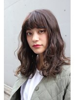 ブークル(boucle)&nbsp;毛先外ハネ小顔パーマスタイル