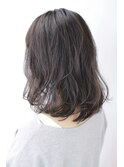 ふんわりアッシュヘア