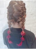 浴衣ヘアセット!
