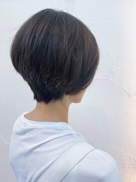 ヘア デザイン ハルプ(hair design HALB) シルキーショートボブ