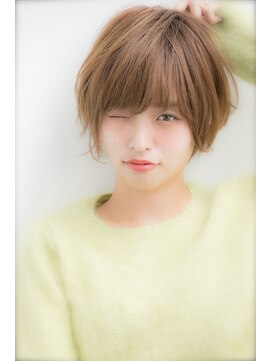 ユーフォリア 銀座本店(Euphoria) 小顔前下がりショートボブ