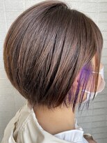 ラック 海老名店(LUCK) ショートボブ×イヤリングカラー