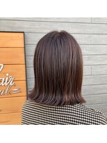 ラルジュヘアイコール(Large hair equal =)&nbsp;切りっぱなし外ハネボブ