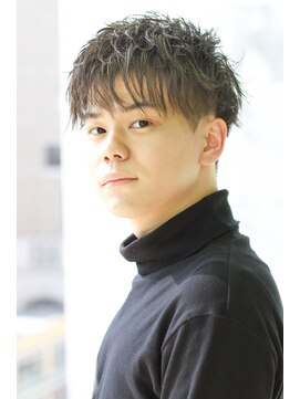 にもう ツーブロックツイスパダウンバングS