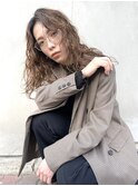 なみなみウェーブほつれウェーブ●20代30代パーマ