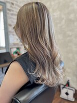 ハレ(80) ハイライトグラデーション髪質改善カラー
