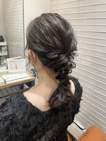 ネオリーブギンザ 銀座店(Neolive GINZA)&nbsp;お呼ばヘア　編みおろしヘア