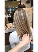 #ショコラアッシュ#ヘルシースタイル#ふんわりカール