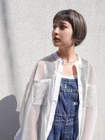 ドーチェ 茨木店(DOCHE)&nbsp;ブルーグレージュ×丸みボブ