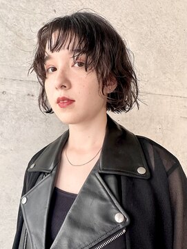 スクリーンギンザメゾン 銀座(SCREEN GINZA MAISON.) 黒髪カタログ/クラゲヘアー/オリーブ/銀座