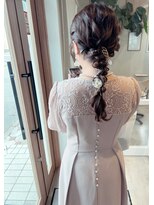 ヘアディレクションクレイス(HAIR DIRECTION CRACE) 編みおろしアレンジ