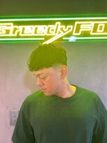 グリーディーフォックス 代々木(Greedy FOX)&nbsp;波巻き/ハイライト/マッシュパーマ/ウルフ[シェービング]