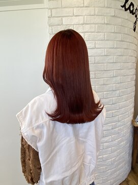 ラグ バイ シゲルカットクラブ 神田久志本店(lag) カシスオレンジカラー♪