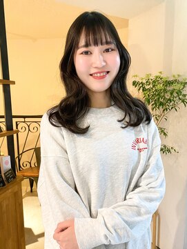 フェリア 緑地公園(FERIA) ◯セミロング×顔まわりlayer◯