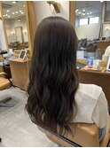 艶髪透明感ブラウンカラー
