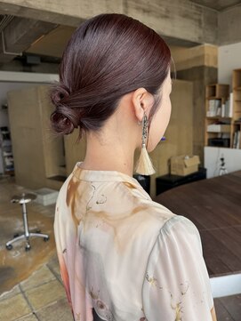 グラス(glass) ヘアアレンジ