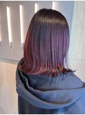 20代30代グラデーションラベンダーピンクレッド