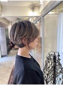 ★soundhairdesign★白髪ぼかしハイライトショート