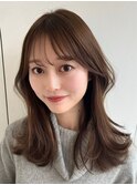 韓国ヘア/韓国スタイル/縮毛矯正/髪質改善/レイヤーカット