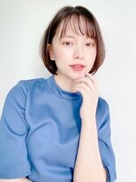 ケーツー エソラ池袋店(K-two)&nbsp;小顔似合わせショートボブ*ナチュラルボブ*前髪ありボブカット