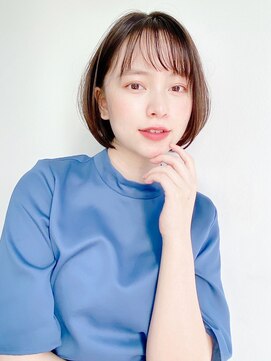 ケーツー エソラ池袋店(K-two) 小顔似合わせショートボブ*ナチュラルボブ*前髪ありボブカット