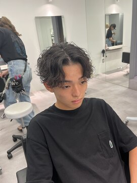 パーク バイ クリーム 大宮(PARK by CREAM) 【メンズ】波巻きスパイラルパーマ