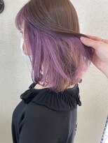 エメ 小山(Aimer)&nbsp;ラベンダーインナーカラー