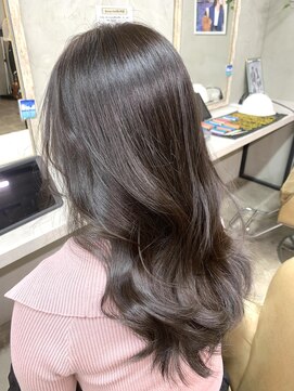 ヘアーアンドケアブラスト(HAIR CARE Blast) 顔周りレイヤー／マロンブラウン／髪質改善