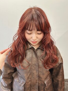 ニール 名古屋 伏見 丸の内(NEELU) 【Neelu_misa】オレンジレッドカラー