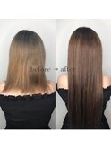 #プルエクステ#髪質改善#カラー#ヘアセット