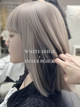 ジィルム(XELM) レイヤーカットミルクティーベージュケアブリーチダブルカラー