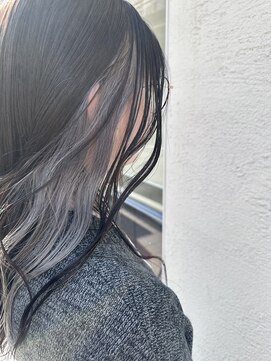 ジィップクリニカ(Zip clinica) グレージュインナーカラー 担当-木村優伽