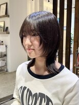 グラッド(GLAD.) レイヤーウルフカット/ナチュラルウルフ/顔まわりレイヤーカット