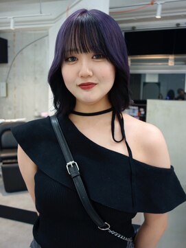 シティ(sity.) 天神 ブリーチなしカラー ブラウンカラー パーマ