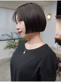 10代 20代 30代ニュアンスカラー似合わせカットフルバング顔周り