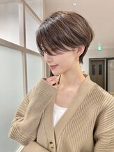 フレームプラス 天王寺あべの店(FRAME+) ショートカット/ひし形ショートボブ/前髪なし 【FRAME天王寺】