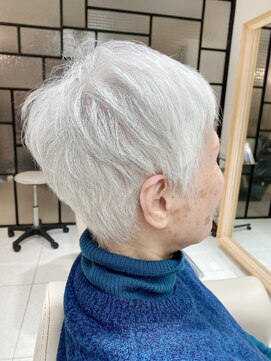 ハナサカヤヘアーサロン(hanasakaya hair salon) ミセスショート