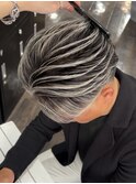 白髪対応バレイヤージュ