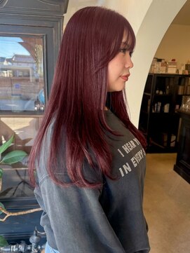 シェリムボート(Cherim boat) Wine red *layer cut