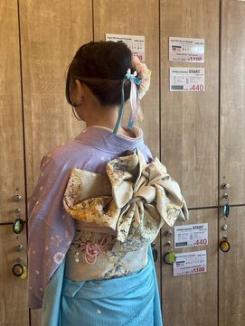 アナヘアアレンジ(成人式/振袖/ヘアセット/ヘアメイク)