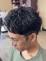 アリーム(Areem) 香川スパイキーショートルーズパーマメンズショートメンズ高松