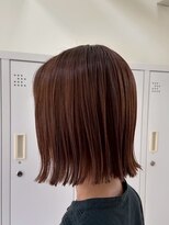 エクファ ヘア リゾート 大津 瀬田店(ex-fa hair resort)&nbsp;着物ヘア/ダークアッシュ/ミディアムレイヤーカット/大津/瀬田