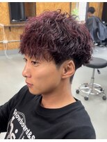 アディクト オム(ADDICT HOMME) レッドカラー×ツイストスパイラル
