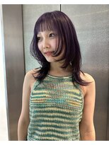 グッドフェローズ キタホリエ(GoodFellas kitahorie)&nbsp;レイヤーカットで魅せる艶カラーの透明感スタイルハイトーン艶感