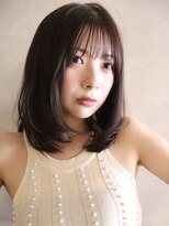 サンド ミュウ 横浜店(sand mieu)&nbsp;大人可愛い/ミディアムレイヤー/ショコラブラウン/横浜駅