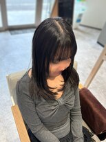 クルム(KURUMU)&nbsp;ミディアム顔周りレイヤー
