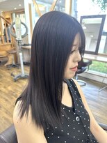 イタクラ 赤道店 (ITAKURA)&nbsp;髪質改善トリートメント/ナチュラルブラウンカラー/ロングヘア