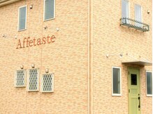 Affetaste(アフェテスタ)のロゴを目印にご来店ください