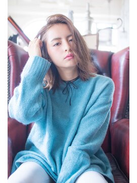 ロンド ルージュ 銀座店(Lond rouge) 【佐藤詩穂】セミウェットでお洒落ストレートヘア☆